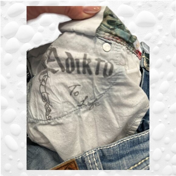 ๐ Adiktd Trademark Denim Ladies Light Denim Jeans - Size 8, Waist 30 ๐ - Picture 6 of 7